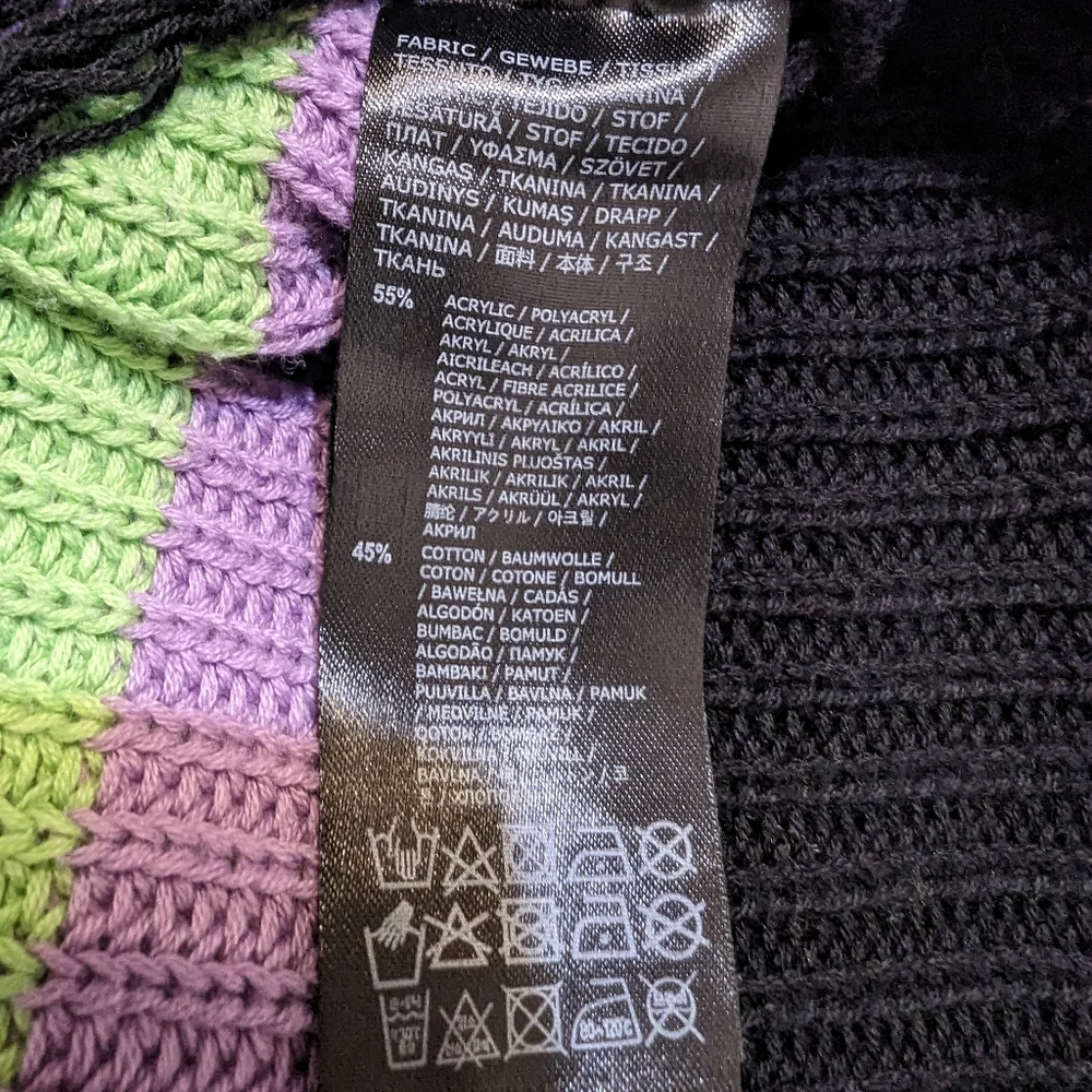 Killstar Multicolor Striped Sweater - Picture 4 of 8